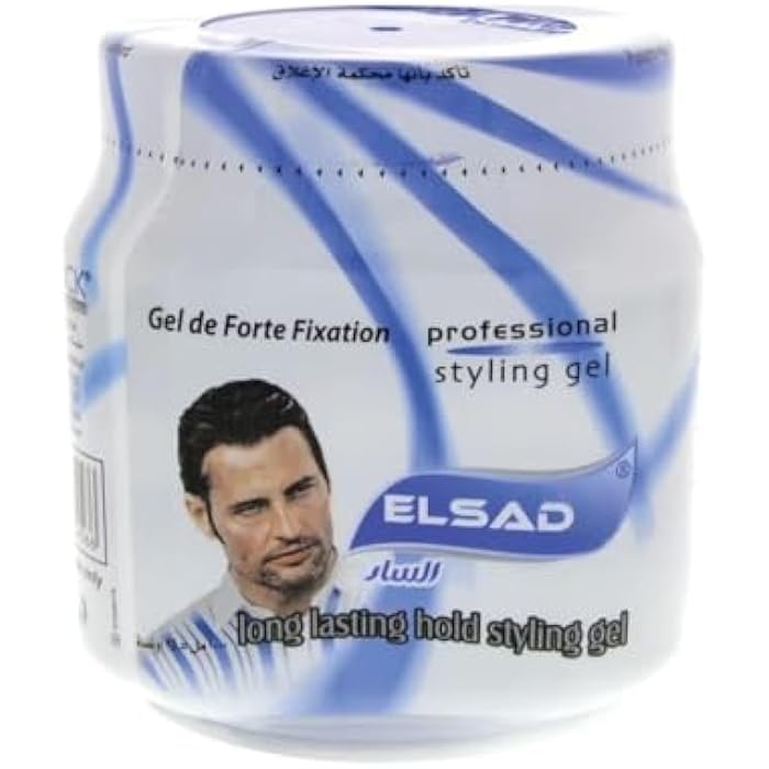 Professional Hair Styling Gel Long Lasting Blue 1000ml - Image 5